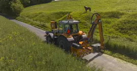 Segadoras desbrozadoras PRO-LONGER GII de KUHN con brazo adelantado MAXIview: ¡diseñadas para devorar kilómetros de arcenes!