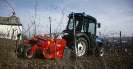 Trituradora TRP 95 durante el trabajo