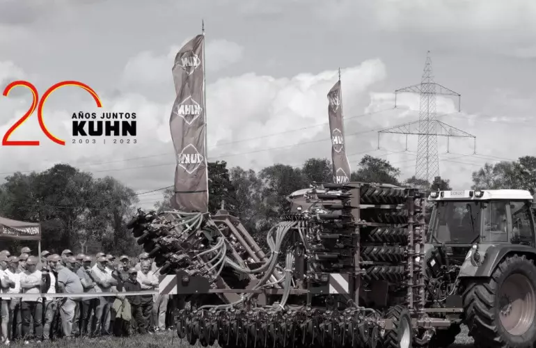 In 2023, KUHN IBERICA, the Spanish subsidiar will celebrate their 20th anniversaries. KUHN IBERICA was established in 2003 and has since been providing innovative agricultural solutions to the Spanish market.
