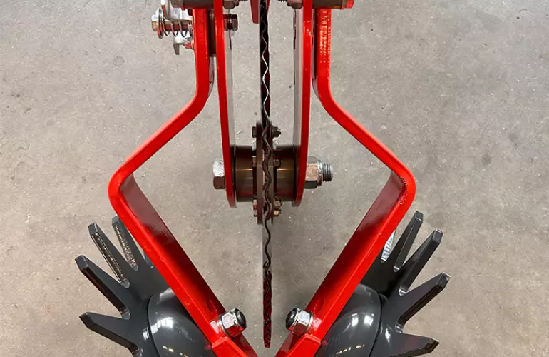 Pre-cutting disc option on the MAXIMA 3