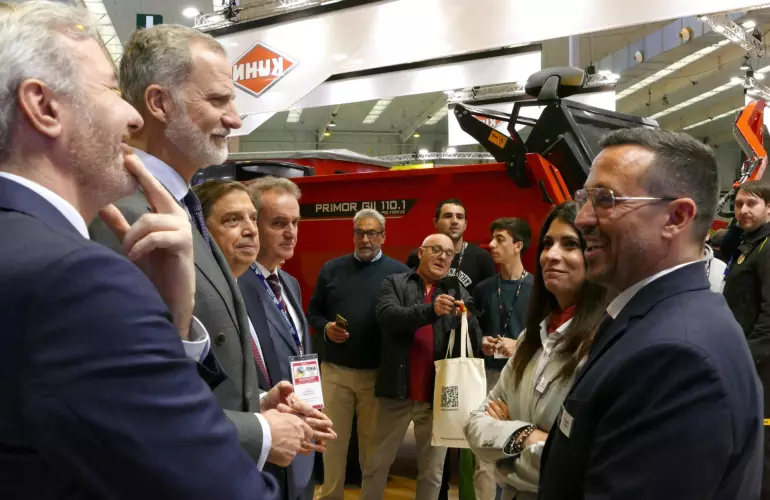 REY FELIPE VI y KUHN