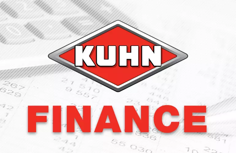 Kuhn Logo with the word Finance beneath.