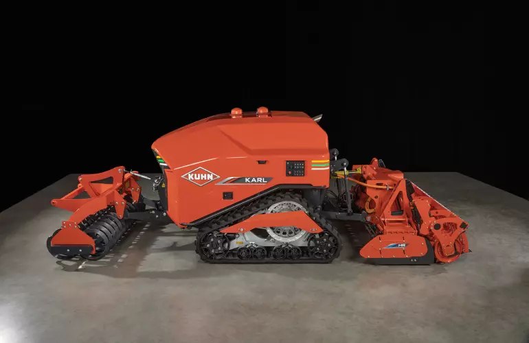 A glimpse of the future of crop production: KARL, an autonomous machine concept by KUHN