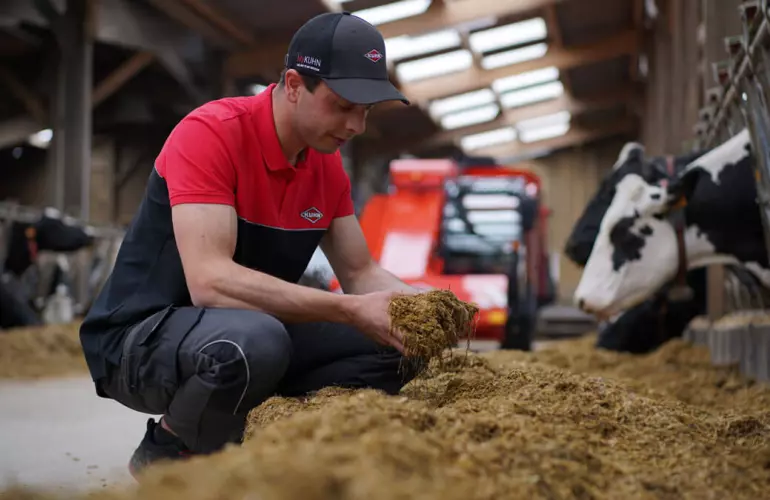 distribución eficiente mezclador autopropulsado