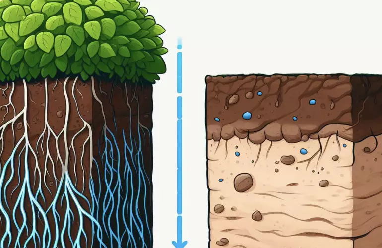los cultivos de cobertura reducen la erosión del suelo y la escorrentía del agua