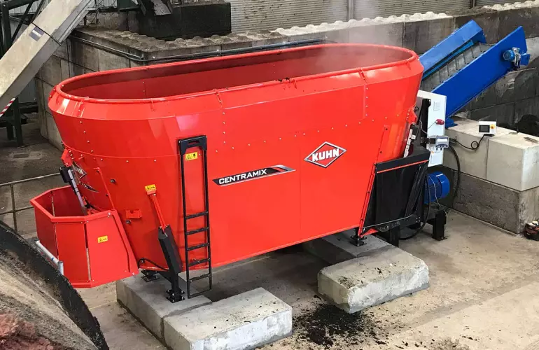 EL mezclador en puesto fijo CENTRAMIX 