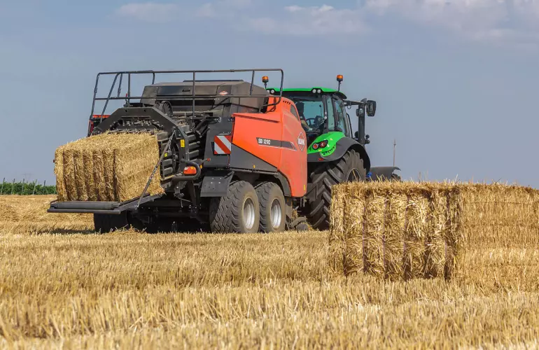 La SB 1290 trabajando en el campo