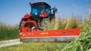TBES 102 series shredders are perfect for heavy-duty works with their maximal offset