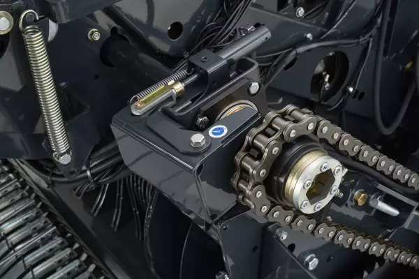 Tanto el desembragado del rotor como la tecnología DROPFLOOR garantizan la eliminación rápida de cualquier posible bloqueo