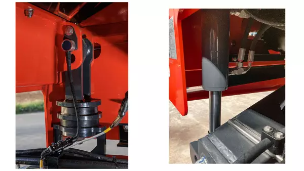 Tolva con suspensión