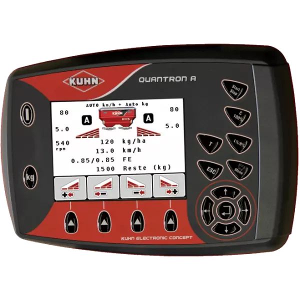 Terminal QUANTRON A para una regulación continua del caudal durante la distribución