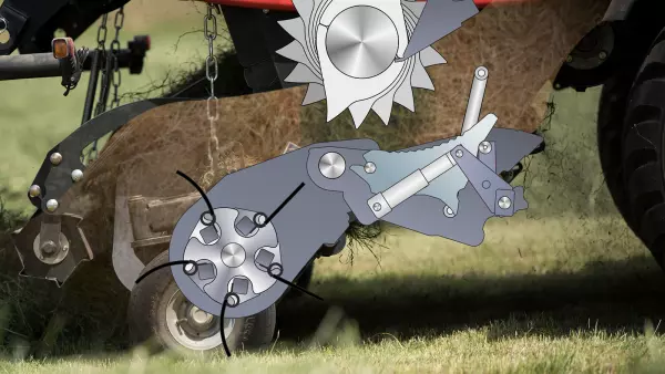 Desembrague hidráulico del rotor de serie