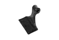 La trituradora BP serie 100 puede equiparse con martillos cuchara reforzados