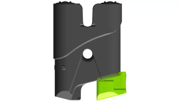 Un depósito ligero y fácil de vaciar y aclarar