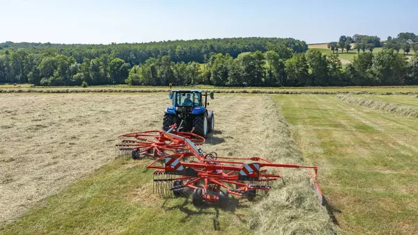GA 6632+ en posición de transporte