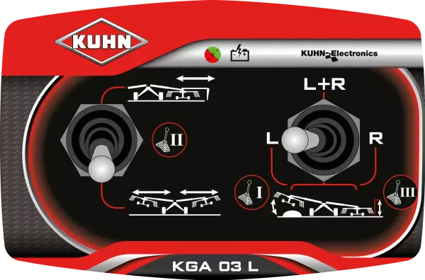 Cajetines de control: KGA 03L