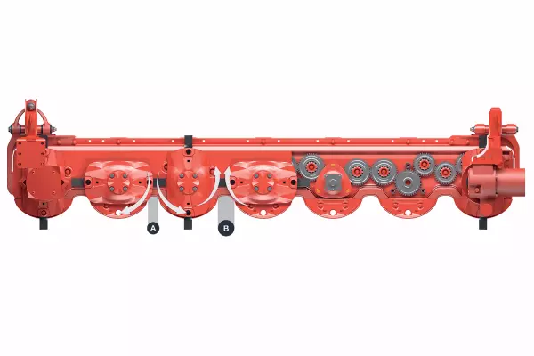 La barra de corte OPTIDISC ELITE ofrece diversas características exclusivas