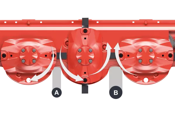 Separación variable en la barra de corte OPTIDISC ELITE