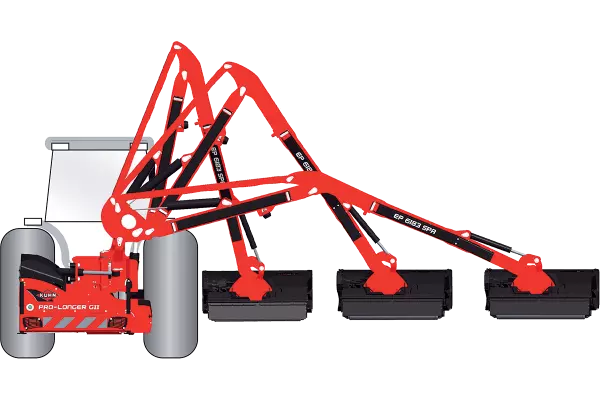 Segadora desbrozadora MULTI-LONGER GII 5757 SPA de KUHN: ¡bienvenido a la categoría profesional!