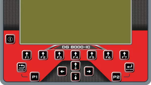 El terminal KUHN DG8000 combinado con el software DTM PRO permite la transferencia de datos
