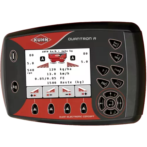 Terminal QUANTRON A para una regulación continua del caudal durante la distribución