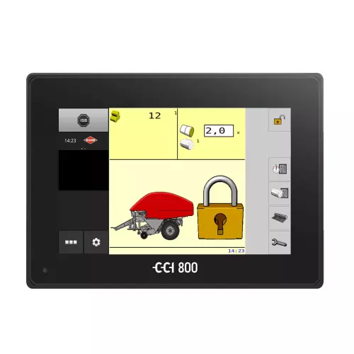 Monitor ISOBUS CCI 800 con pantalla a color de 8”.