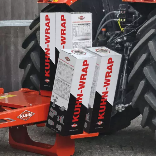 Soporte para 4 rollos de plástico