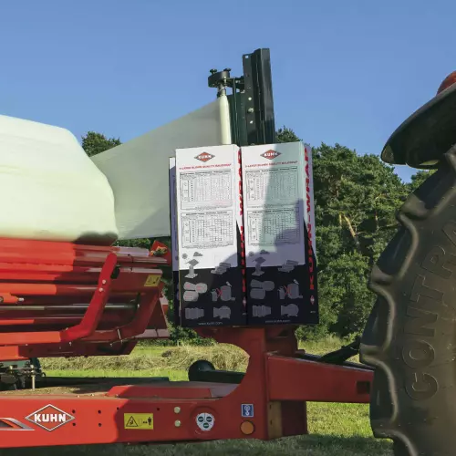 Almacenamiento de rollos de plástico