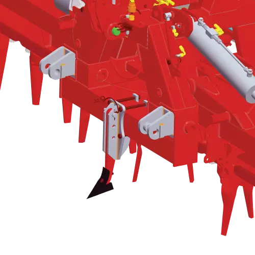 Reja delantera para gradas rotativas KUHN