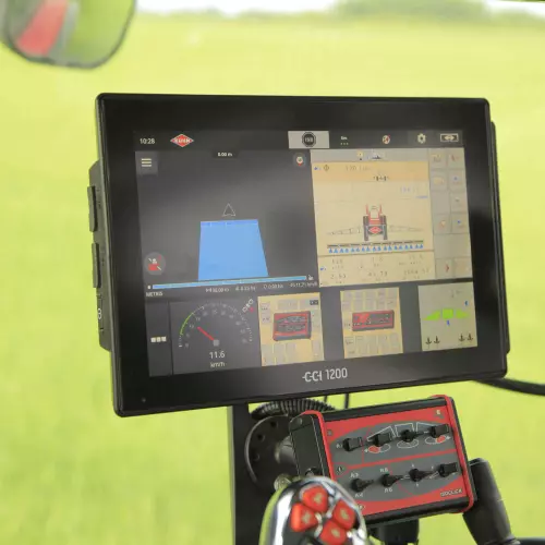 Terminal CCI 1200 con terminal de control ISOCLICK