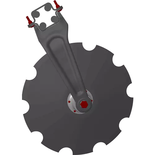 Discos cónicos KUHN con 620 mm de diámetro y 6 mm de grosor