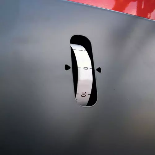 Vista del divisor de caudal en la PRIMOR 4260 M CUT CONTROL