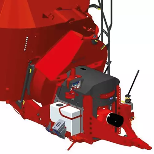 El dispositivo CLEANSTRAW acelera la caída del polvo en suspensión tras el empajado.