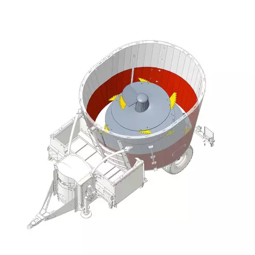 K-NOX amplía los límites de desgaste debido a la abrasión y la acidez de los ensilados