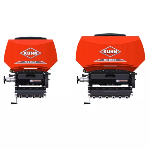 Tolva adicional SH 1540 y SH 2560 de KUHN para sembrar a voleo o en la superficie