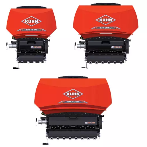 Tolva adicional SH 1540, SH 2560 y SH 4080 de KUHN para sembrar a voleo o en la superficie