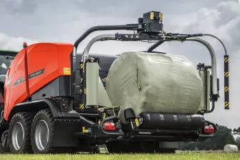 Unas pacas redondas y perfectamente firmes contienen menos aire en la paca.