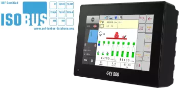 Silueta del terminal CCI 800