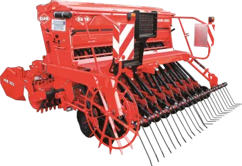 Detalle de la sembradora mecánica integrada INTEGRA 3003