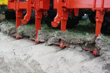 Vista de un resultado de prueba del sencillo ajuste de la profundidad de trabajo