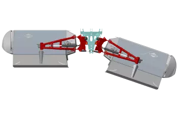 Margen de desplazamiento del sistema de seguridad NON-STOP