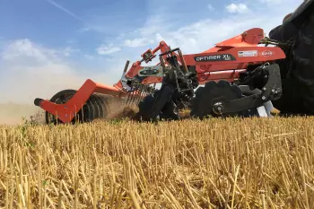 Zoom sobre la grada de nivelación en la parte trasera de los discos OPTIMER XL