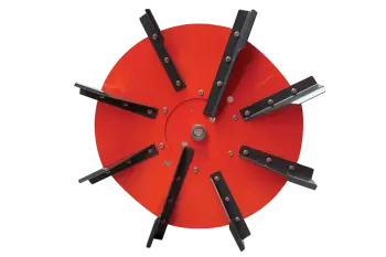 Con la empajadora distribuidora PRIMOR 5570 M de KUHN se obtiene una cantidad de paja homogénea y se respeta el bienestar de los animales