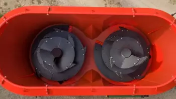 Cuba mezcladora optimizada para un alto coeficiente de llenado sin dejar de ser compacta