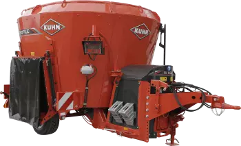 Detalle del remolque mezclador PROFILE 1 DL