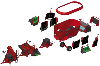 Configura tus remolques mezcladores PROFILE de KUHN según tus necesidades, ¡no al revés!