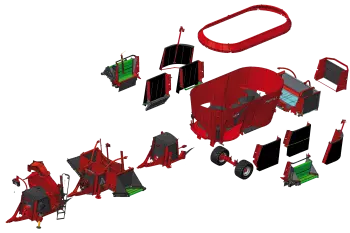 Configura tus remolques mezcladores PROFILE de KUHN según tus necesidades, ¡no al revés!