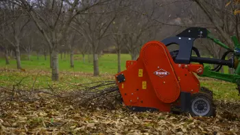 La robustez de la trituradora de plantaciones frutales TDP 2000 te permite trabajar en muchas condiciones intensivas