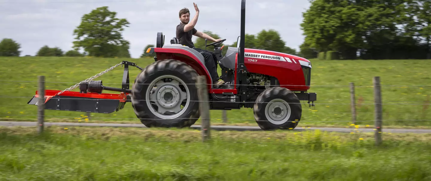 Trituradora de eje vertical BAV durante el transporte