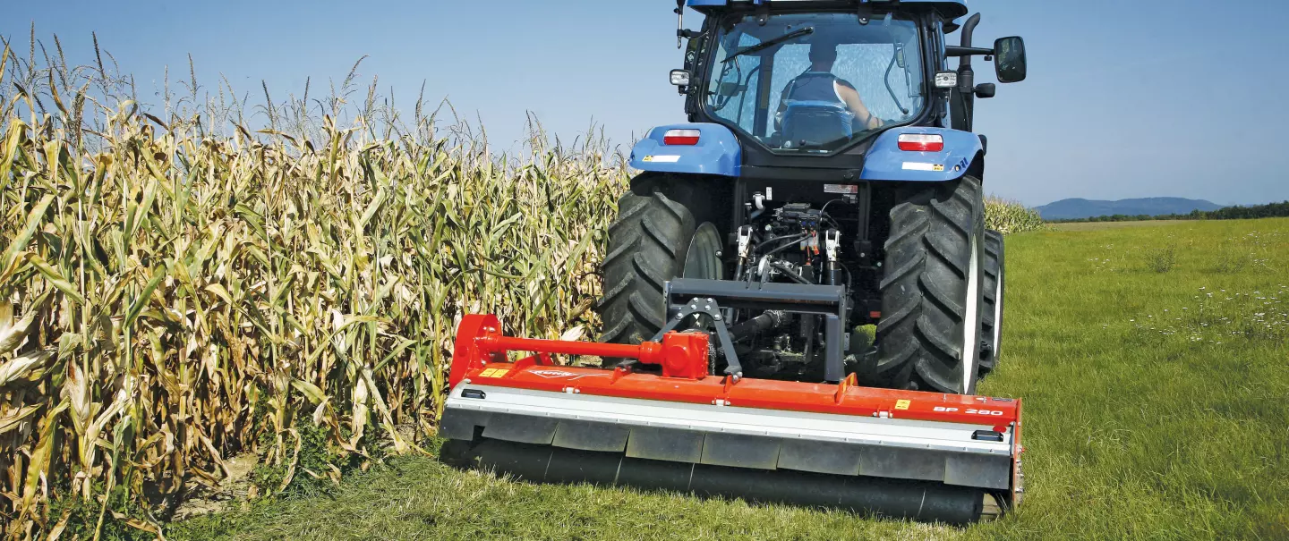 Trituradora BP serie 100, con la BP 280 durante el trabajo